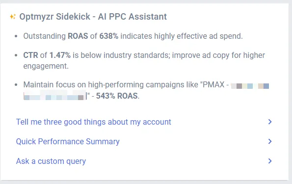 Sidekick Instant Suggestions Sidekick Instant Suggestions