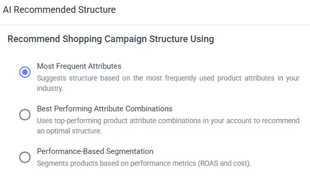 AI Shopping Structure AI Shopping Structure